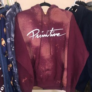 Customized primitive logo hoodie
